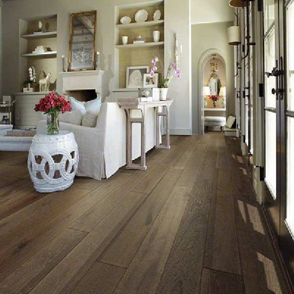 Wood floor room scene